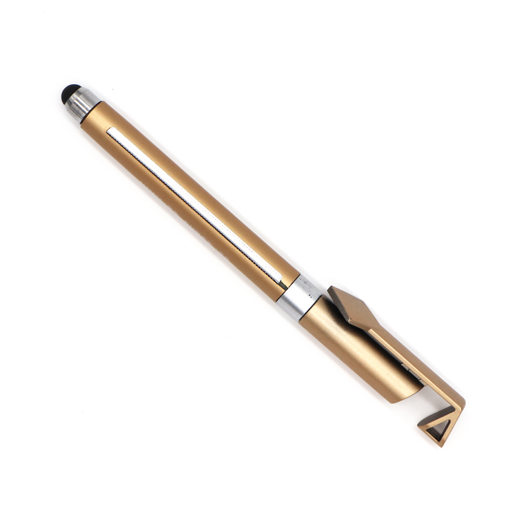 Mobile phone holder QR code rotating touch screen ballpoint pen
